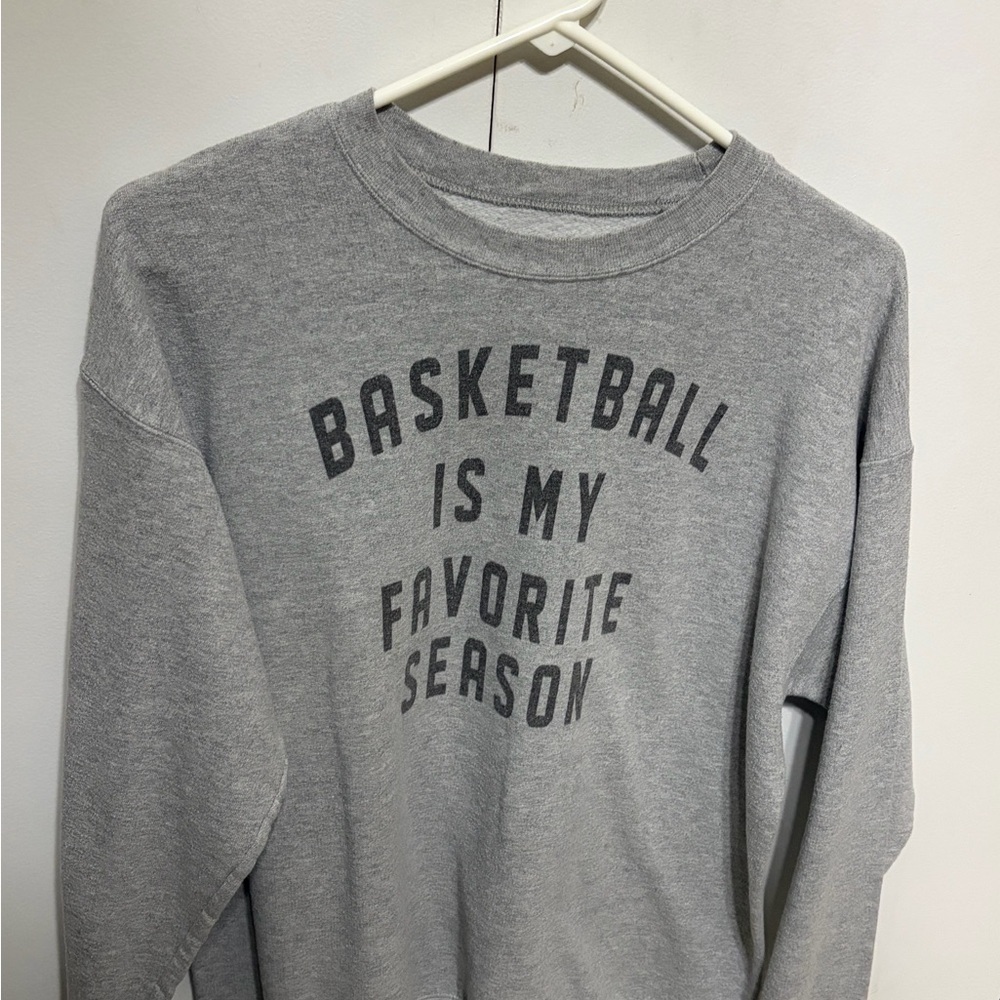 Hanes Gray EcoSmart Crewneck Sweatshirt
